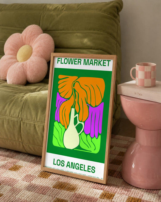 SENT Studio - Artistic Poster No. 41 - framed print in a styled room