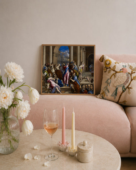 Renaissance Masters - Renaissance Masterpiece No. 235 - framed print in a styled room