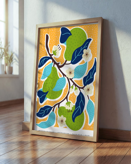 SENT Studio - Aesthetic Poster No. 45 - framed print in a styled room