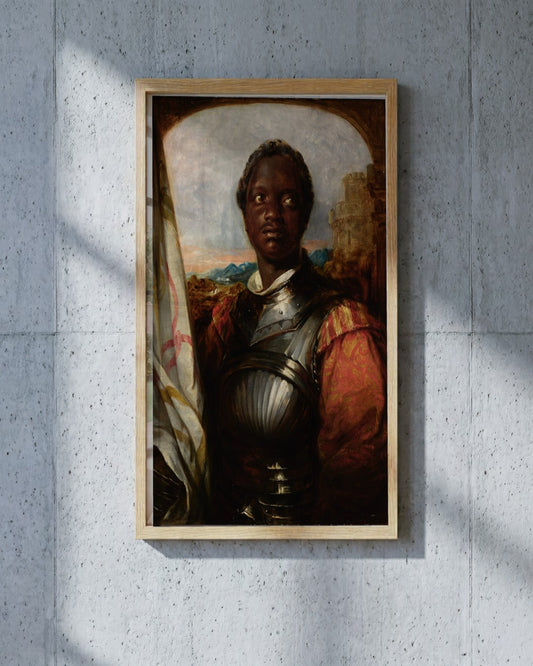 Renaissance Masters - Renaissance Masterpiece No. 78 - framed print in a styled room