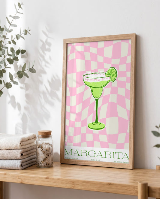 SENT Studio - Cravings Poster No. 10 - framed print in a styled room