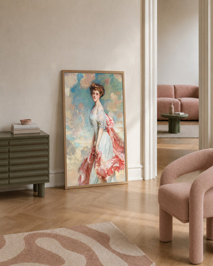 Renaissance Masters - Renaissance Masterpiece No. 363 - framed print in a styled room