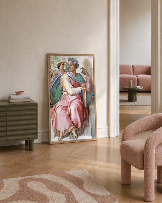 Renaissance Masters - Renaissance Masterpiece No. 335 - framed print in a styled room