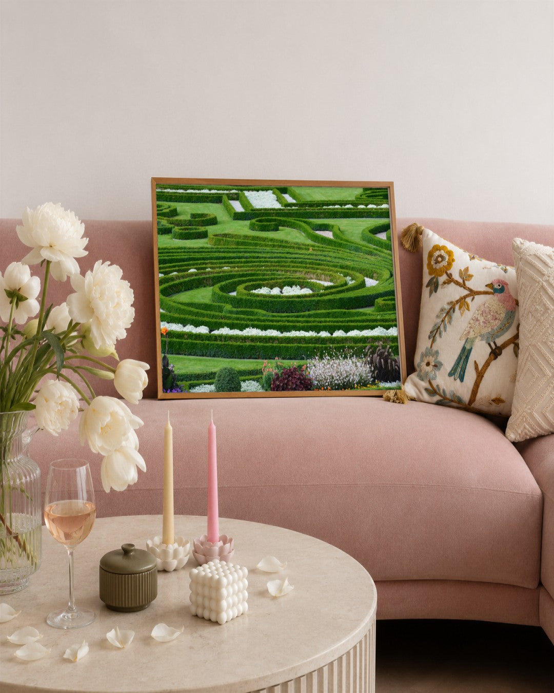 Renaissance Masters - Renaissance Masterpiece No. 265 - framed print in a styled room