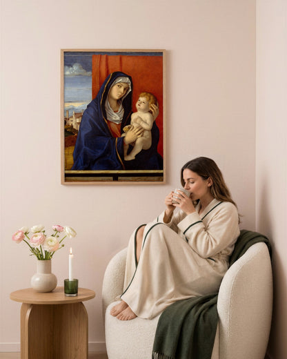 Renaissance Masters - Renaissance Masterpiece No. 141 - framed print in a styled room