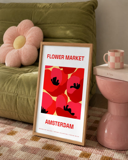SENT Studio - Artistic Poster No. 22 - framed print in a styled room