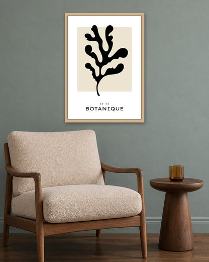 SENT Studio - Bohemian Poster No. 40 - oak frame in a room