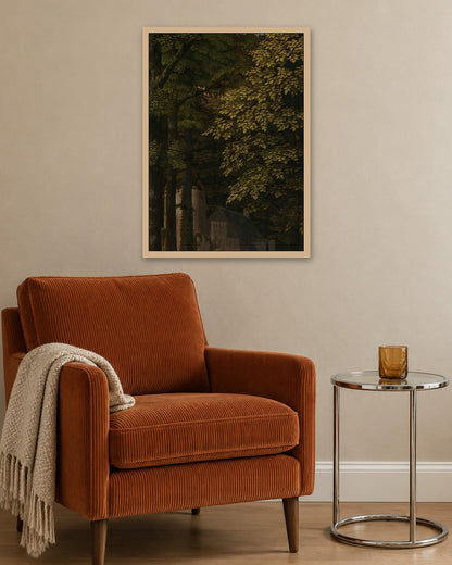 Renaissance Masters - Renaissance Masterpiece No. 383 - oak frame in a room