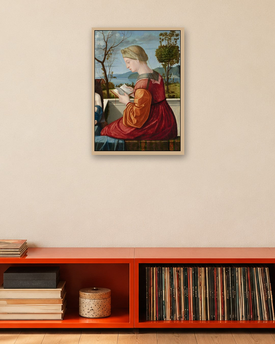 Renaissance Masters - Renaissance Masterpiece No. 87 - oak frame in a room