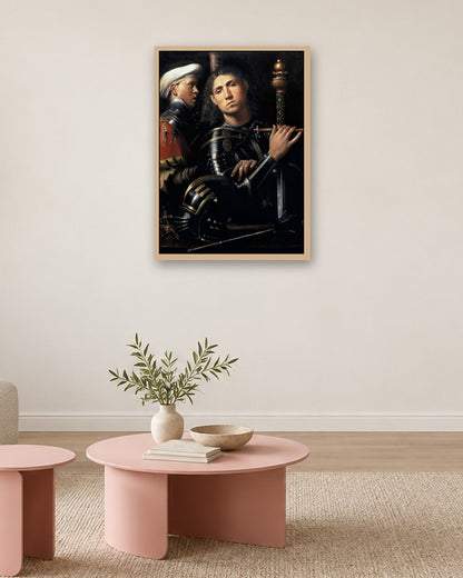 Renaissance Masters - Renaissance Masterpiece No. 271 - oak frame in a room