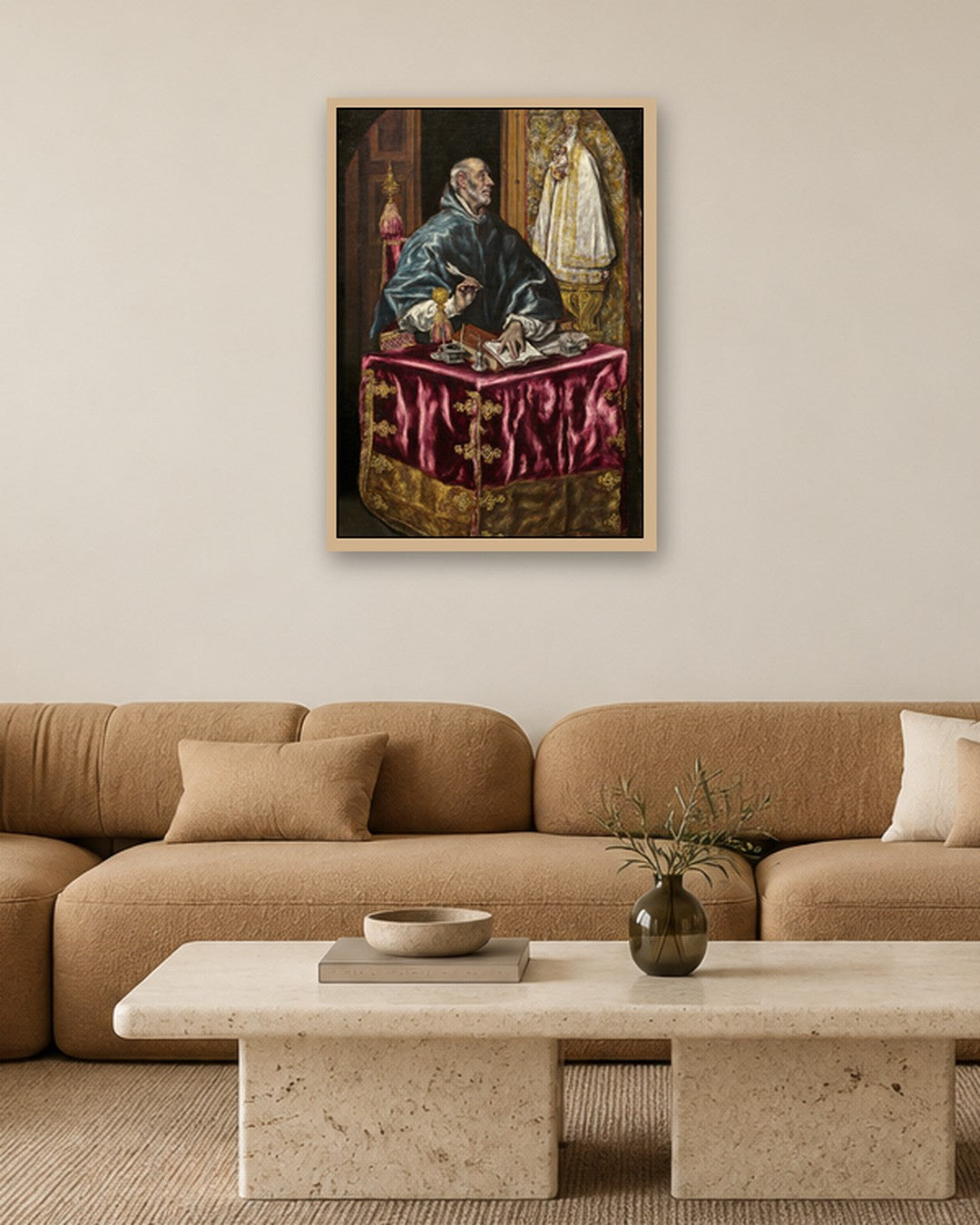 Renaissance Masters - Renaissance Masterpiece No. 219 - oak frame in a room