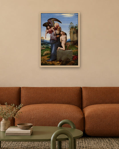 Renaissance Masters - Renaissance Masterpiece No. 418 - oak frame in a room