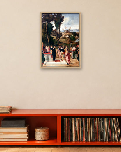 Renaissance Masters - Renaissance Masterpiece No. 281 - oak frame in a room
