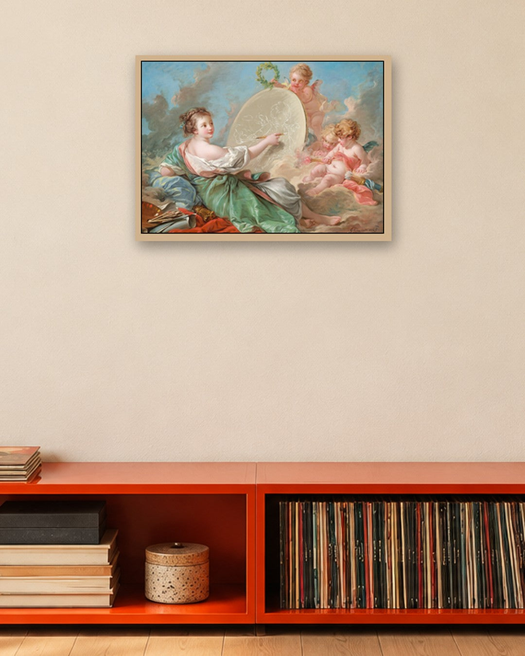 Renaissance Masters - Renaissance Masterpiece No. 211 - oak frame in a room