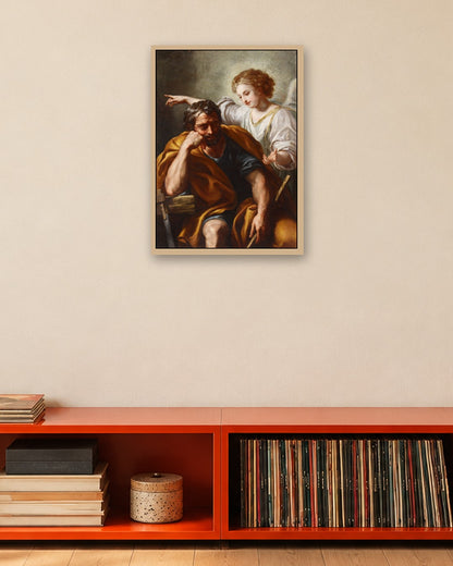 Renaissance Masters - Renaissance Masterpiece No. 202 - oak frame in a room