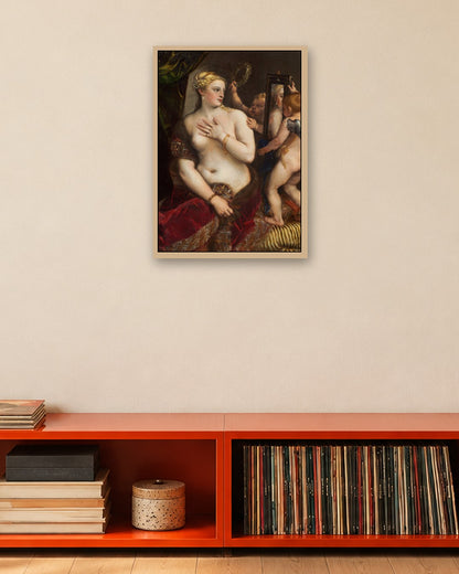 Renaissance Masters - Renaissance Masterpiece No. 259 - oak frame in a room