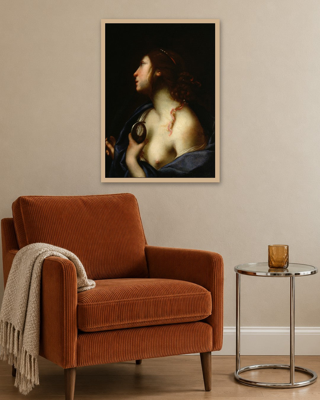 Renaissance Masters - Renaissance Masterpiece No. 45 - oak frame in a room