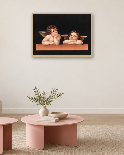 Renaissance Masters - Renaissance Masterpiece No. 264 - oak frame in a room