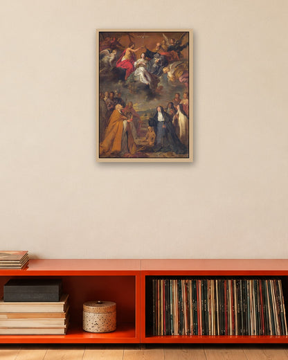 Renaissance Masters - Renaissance Masterpiece No. 416 - oak frame in a room
