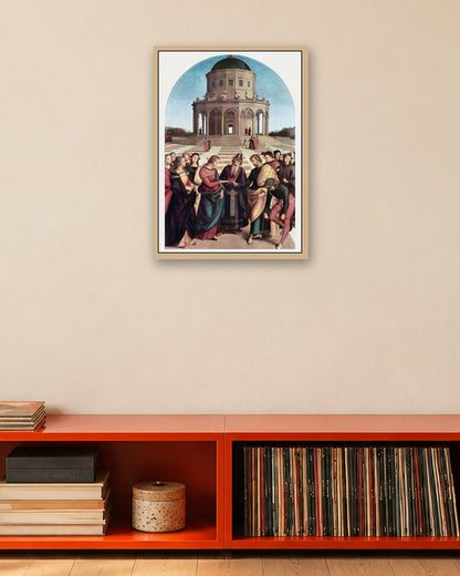 Renaissance Masters - Renaissance Masterpiece No. 343 - oak frame in a room