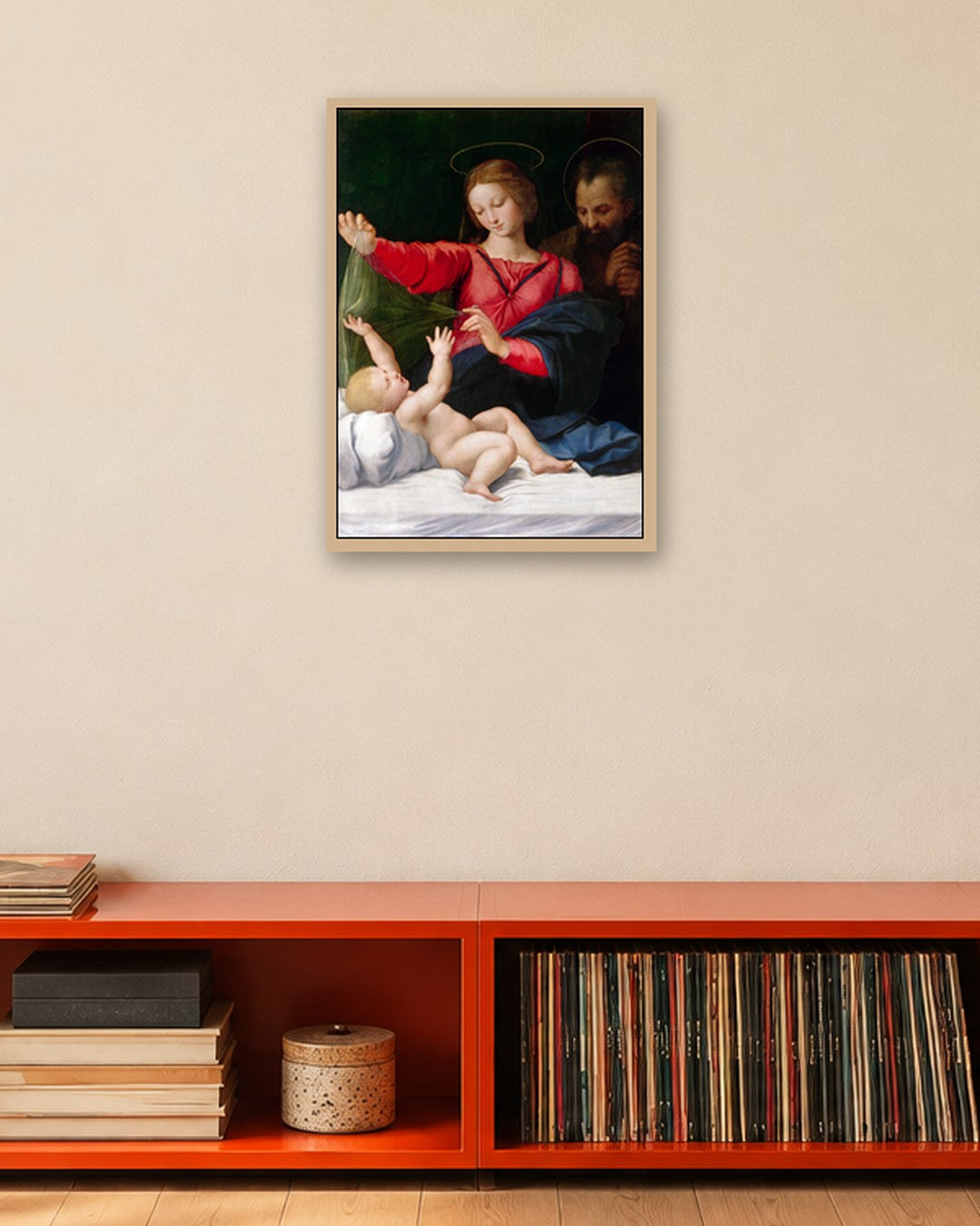 Renaissance Masters - Renaissance Masterpiece No. 326 - oak frame in a room