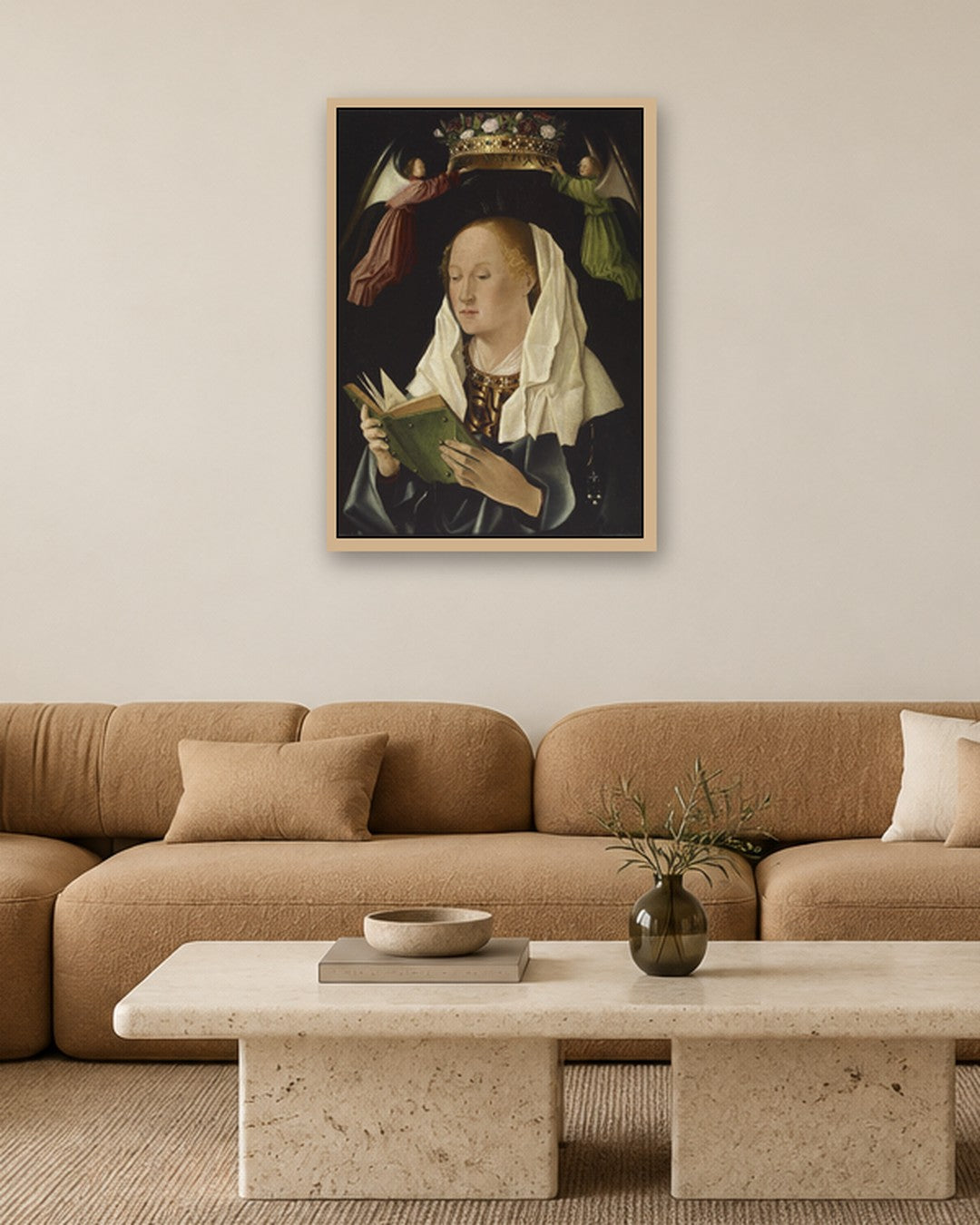 Renaissance Masters - Renaissance Masterpiece No. 64 - oak frame in a room