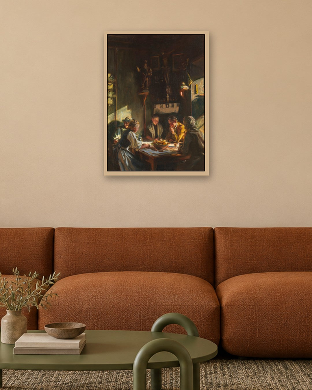 Renaissance Masters - Renaissance Masterpiece No. 368 - oak frame in a room