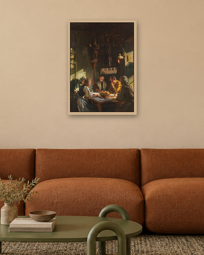 Renaissance Masters - Renaissance Masterpiece No. 368 - oak frame in a room