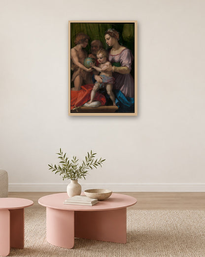 Renaissance Masters - Renaissance Masterpiece No. 163 - oak frame in a room