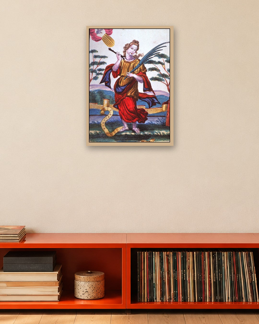 Renaissance Masters - Renaissance Masterpiece No. 35 - oak frame in a room