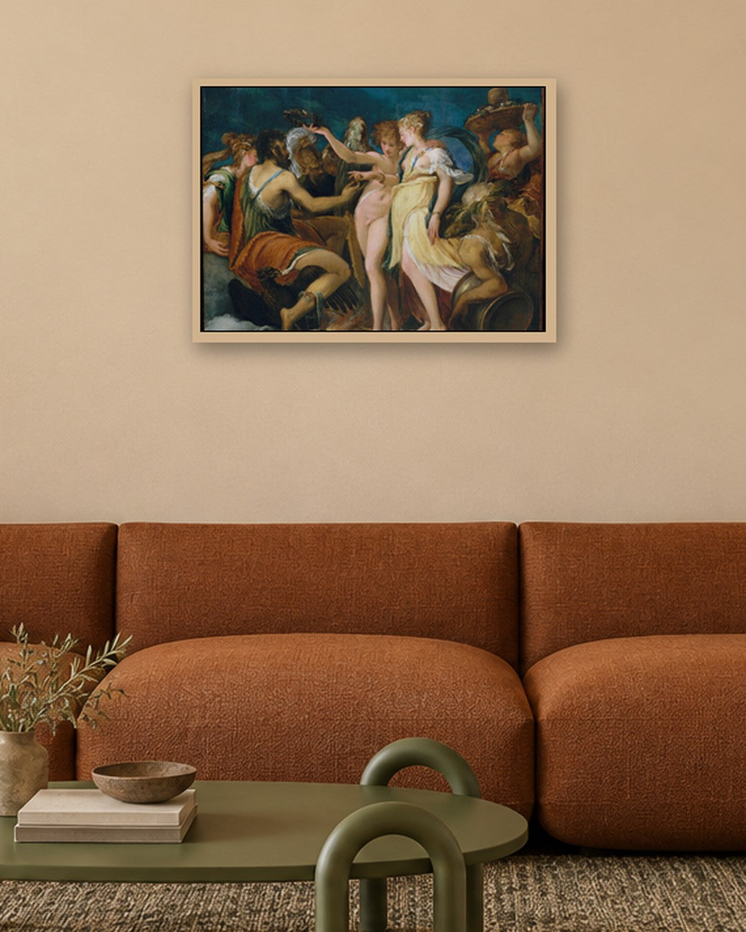 Renaissance Masters - Renaissance Masterpiece No. 242 - oak frame in a room