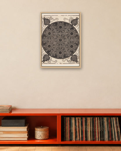 Renaissance Masters - Renaissance Masterpiece No. 193 - oak frame in a room