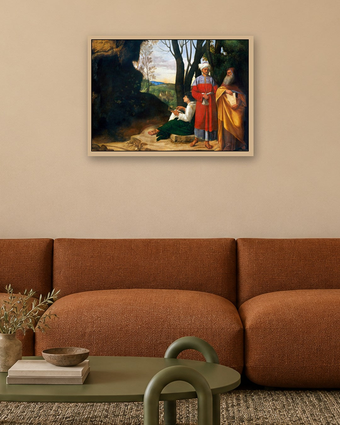 Renaissance Masters - Renaissance Masterpiece No. 285 - oak frame in a room