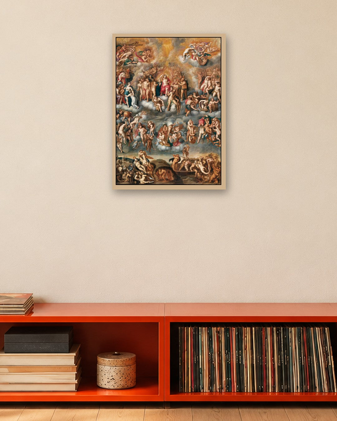 Renaissance Masters - Renaissance Masterpiece No. 412 - oak frame in a room
