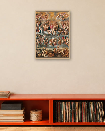 Renaissance Masters - Renaissance Masterpiece No. 412 - oak frame in a room