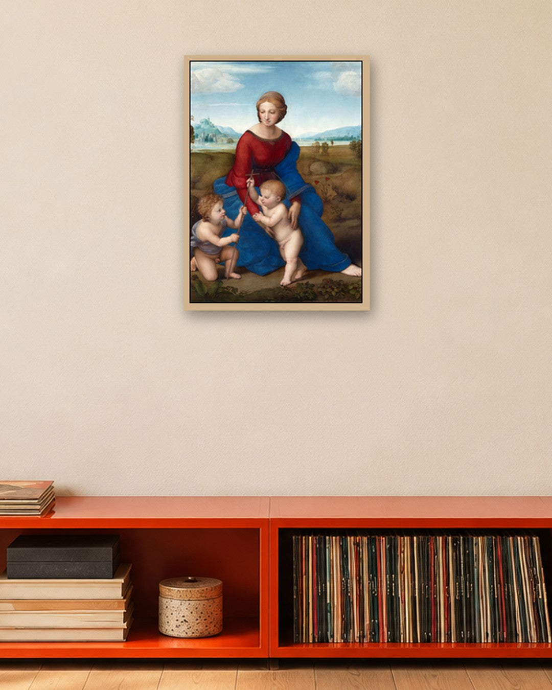 Renaissance Masters - Renaissance Masterpiece No. 310 - oak frame in a room