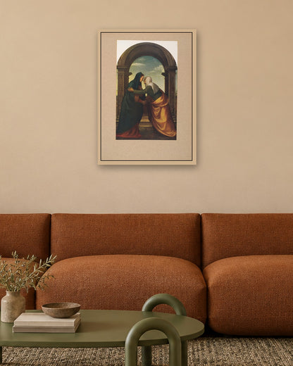 Renaissance Masters - Renaissance Masterpiece No. 381 - oak frame in a room