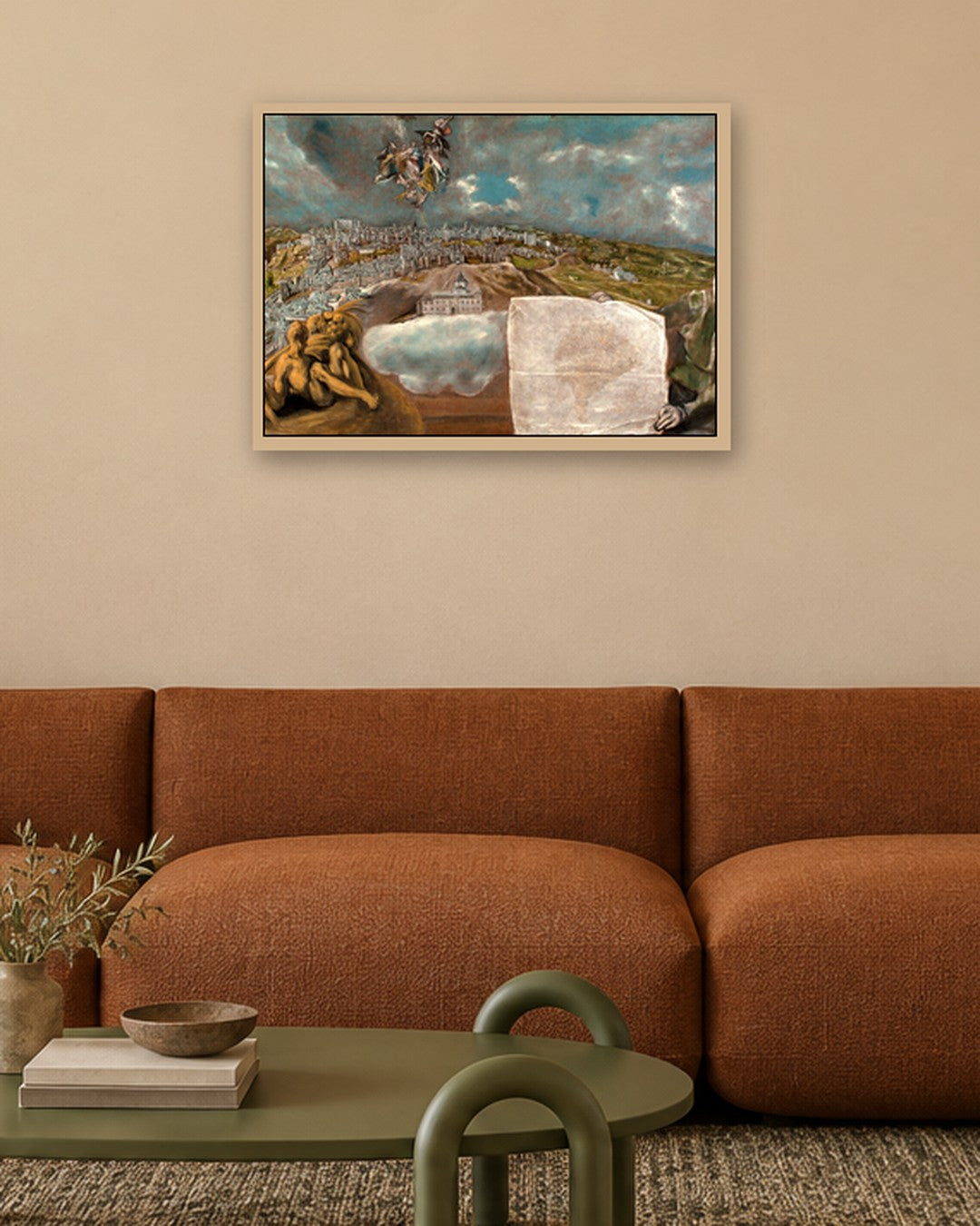 Renaissance Masters - Renaissance Masterpiece No. 236 - oak frame in a room