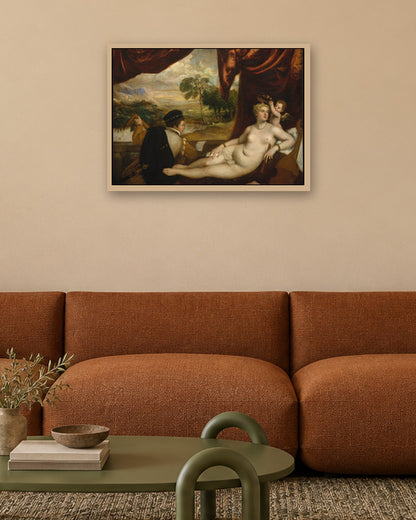 Renaissance Masters - Renaissance Masterpiece No. 116 - oak frame in a room