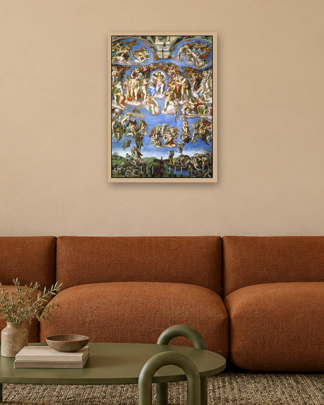 Renaissance Masters - Renaissance Masterpiece No. 241 - oak frame in a room