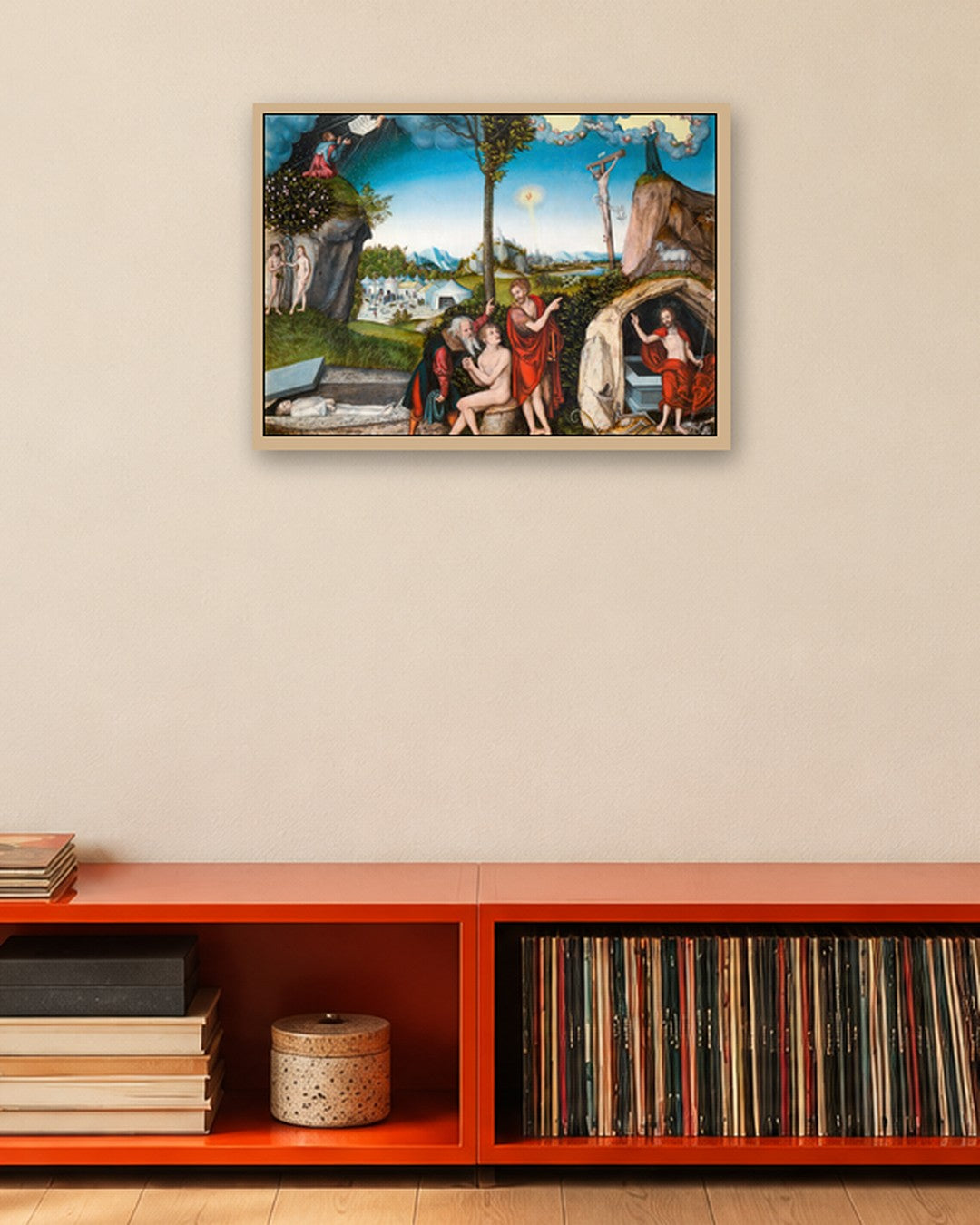 Renaissance Masters - Renaissance Masterpiece No. 292 - oak frame in a room
