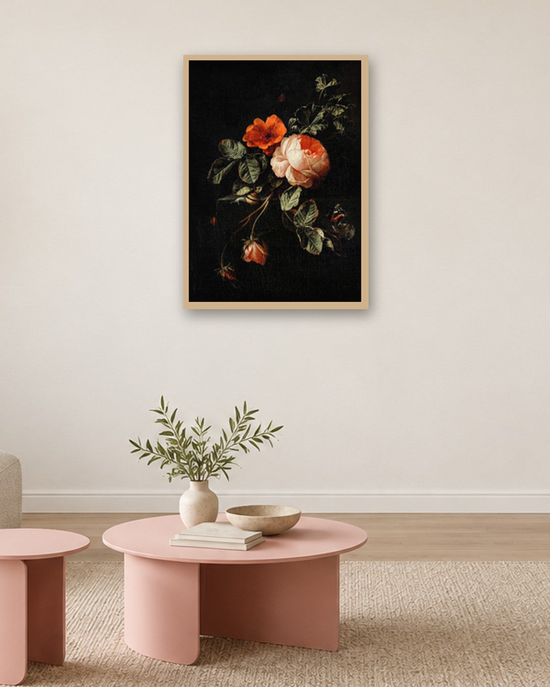 Renaissance Masters - Renaissance Masterpiece No. 380 - oak frame in a room