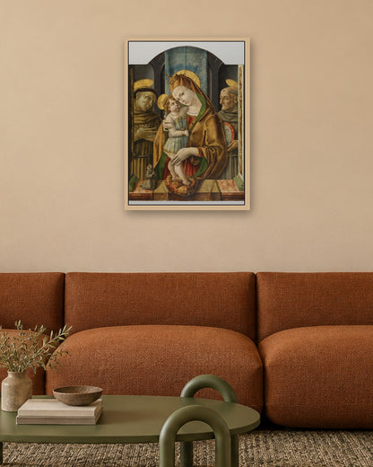 Renaissance Masters - Renaissance Masterpiece No. 58 - oak frame in a room