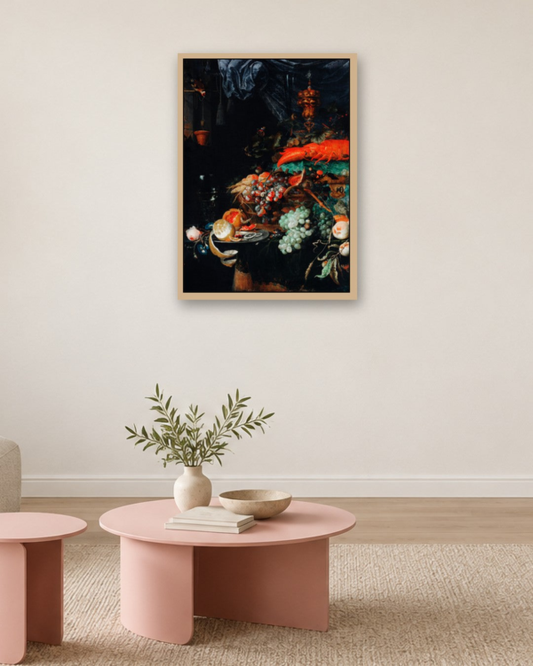 Renaissance Masters - Renaissance Masterpiece No. 378 - oak frame in a room
