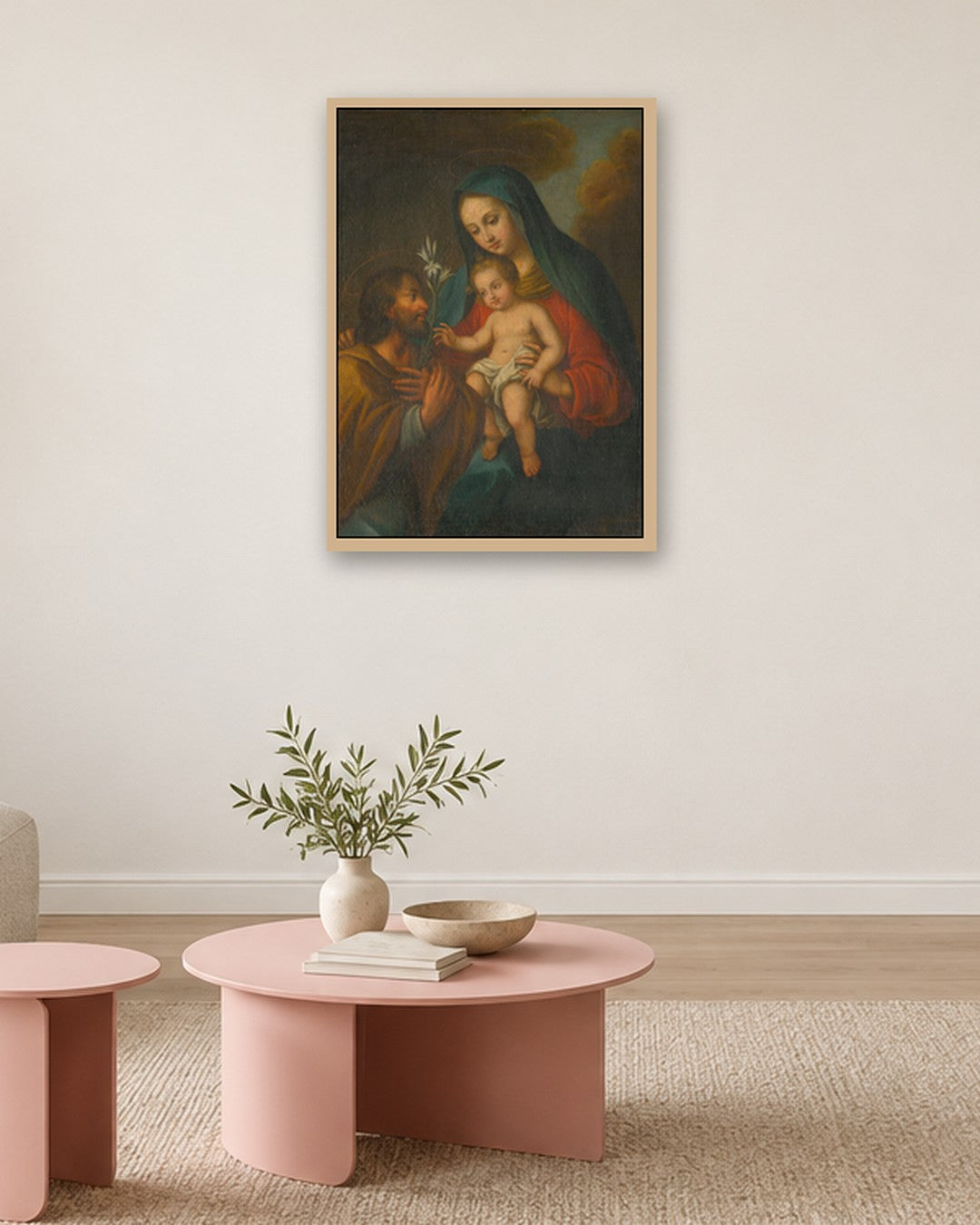 Renaissance Masters - Renaissance Masterpiece No. 200 - oak frame in a room