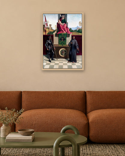 Renaissance Masters - Renaissance Masterpiece No. 280 - oak frame in a room