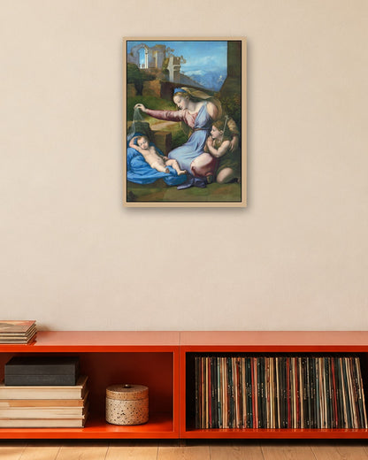 Renaissance Masters - Renaissance Masterpiece No. 261 - oak frame in a room