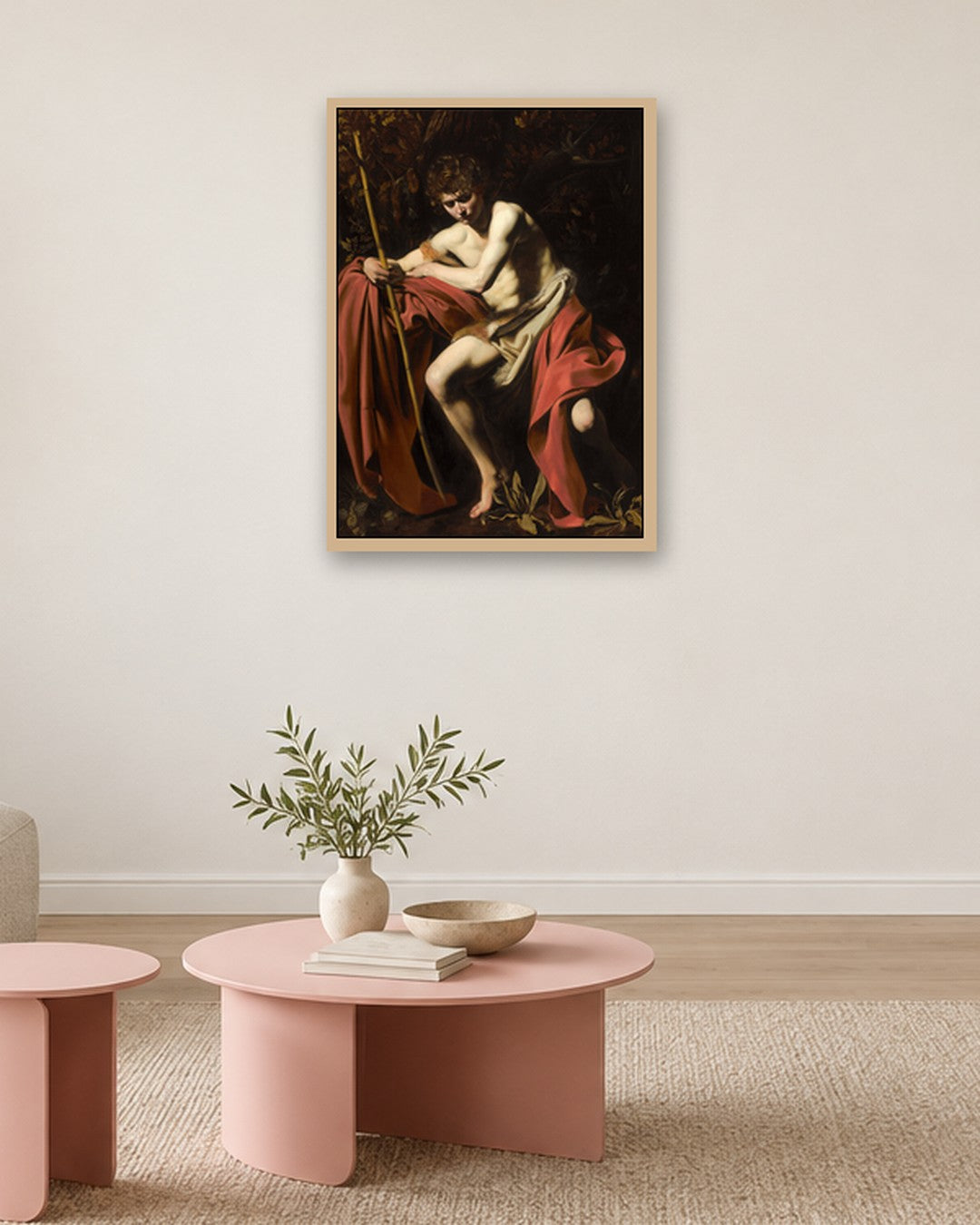Renaissance Masters - Renaissance Masterpiece No. 254 - oak frame in a room
