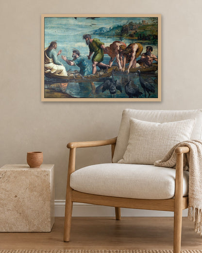 Renaissance Masters - Renaissance Masterpiece No. 320 - oak frame in a room