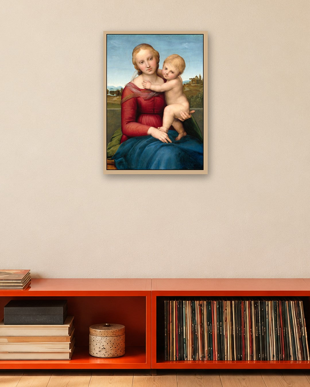 Renaissance Masters - Renaissance Masterpiece No. 339 - oak frame in a room